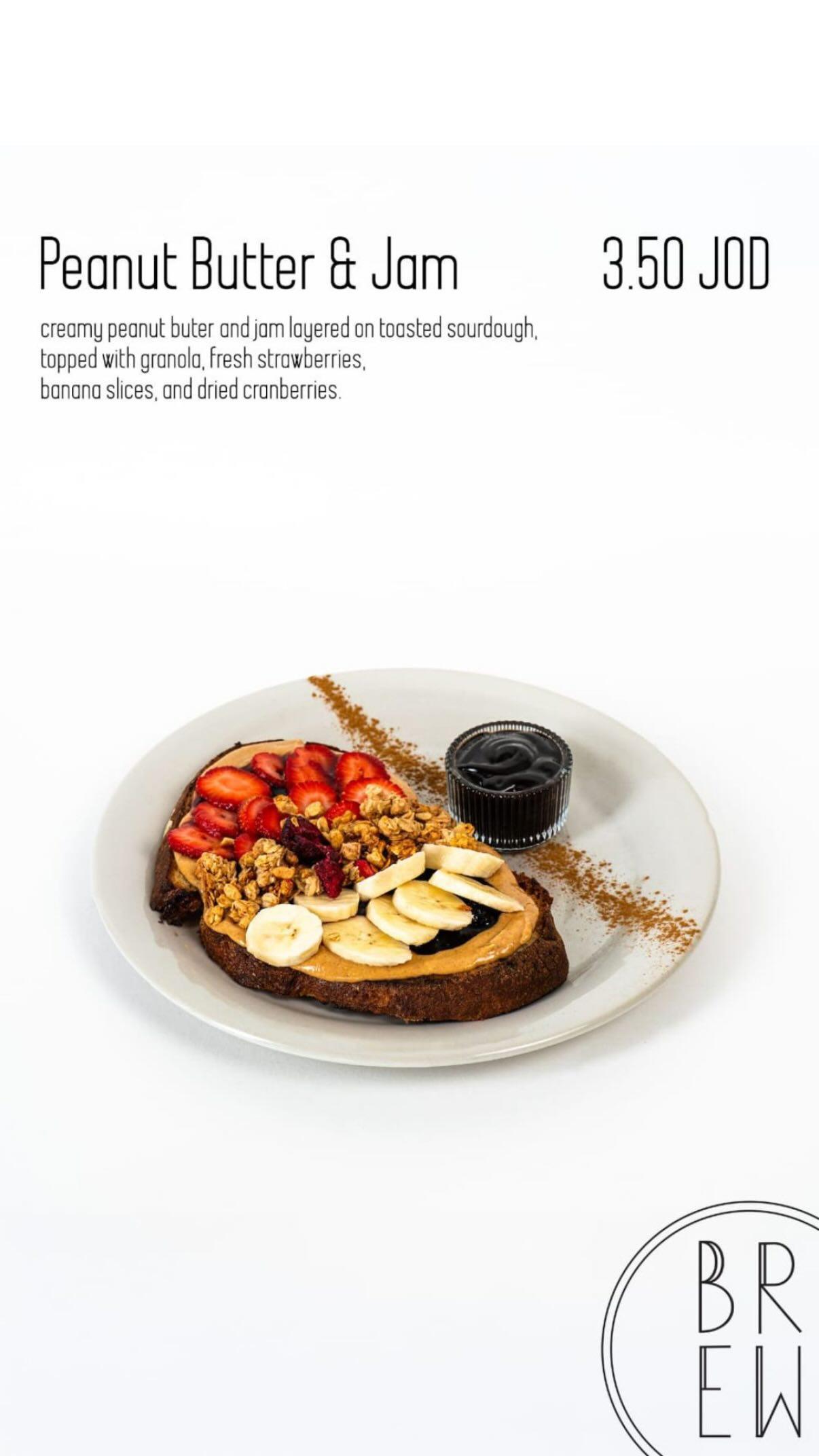 Breakfast option 8 at Brew